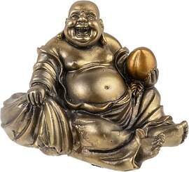lachineuse - Sitzende lachende Buddha-Statue - 10