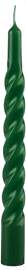 Lackierte Kerzen Tortiglione Ø 2,2 cm H 21 cm - 3 
