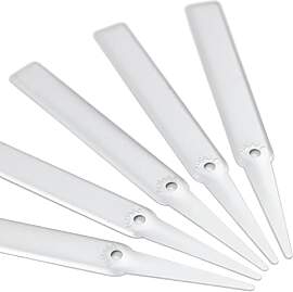 La cordeline 25 Etiketten aus Aluminium für