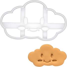 Lächelnde Wolke Ausstechform, 1 Teil, Bakerlogy