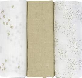 Lässig 3er-Pack Mullwindeln 60x60 cm