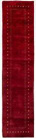 Läufer Gabbeh - Indus - 300 x 80 cm - rot