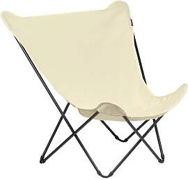 Lafuma Liegestuhl Pop Up XL in Ecru