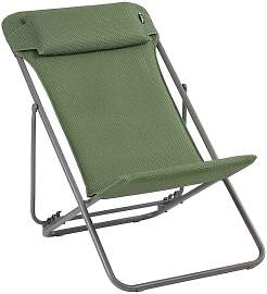 Lafuma Maxi Transat+ Liegestuhl Stahl/BeComfort