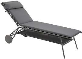 Lafuma Miami II Haut Gartenliege Stahl/BeComfort