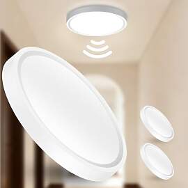 Laiebri 2er Lampe mit Bewegungsmelder innen,