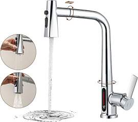 LakeBayMZC Wasserhahn Küche Mit Brause