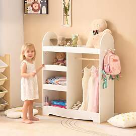 LALAHO kinderkleiderschrank，kleiderschrank