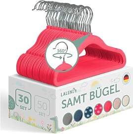Laleni Kleiderbügel für Kinder, 30 Stück,