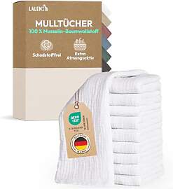Laleni Spucktücher Baby im 20er Set aus Reiner