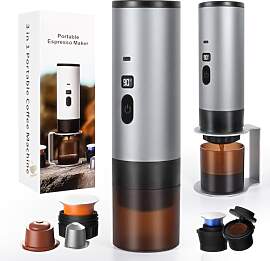LAMA Tragbare Kaffeemaschine Elektrische