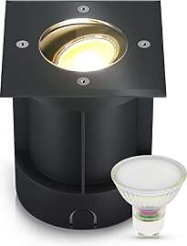 lambado® LED Bodenstrahler für Außen in Schwarz 