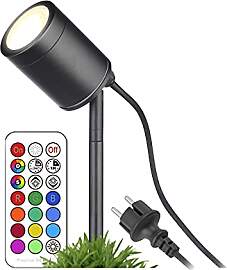 lambado® Moderne LED Gartenleuchte mit Erdspieß