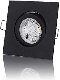lambado® Premium LED Spot 230V Flach Schwarz -