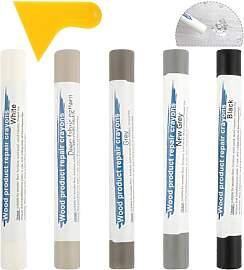 Laminat Reparaturset 6 Pcs, Holzkitt Graue