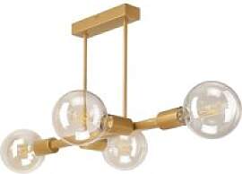 Lamkur Deckenleuchte gold Stahl B/H/L: ca.