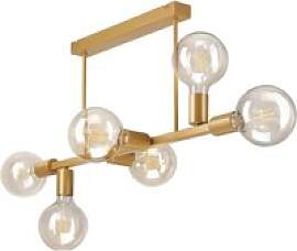 Lamkur Deckenleuchte gold Stahl B/H/L: ca.