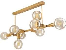 Lamkur Deckenleuchte gold Stahl B/H/L: ca.