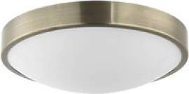 Lamkur Deckenleuchte platin Glas Stahl B/H/L: ca.