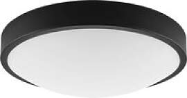 Lamkur Deckenleuchte schwarz Glas Stahl B/H/L: ca. 