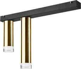 Lamkur Deckenleuchte schwarz Stahl B/H/L: ca.