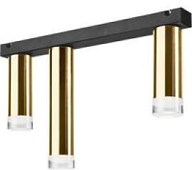 Lamkur Deckenleuchte schwarz Stahl B/H/L: ca.