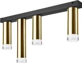 Lamkur Deckenleuchte schwarz Stahl B/H/L: ca.