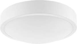 Lamkur Deckenleuchte weiß Glas Stahl B/H/L: ca.