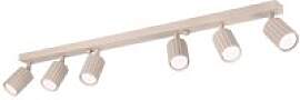 Lamkur Strahler Prisma beige Stahl B/H/L: ca.