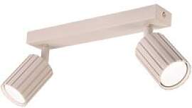 Lamkur Strahler Prisma beige Stahl B/H/L: ca.