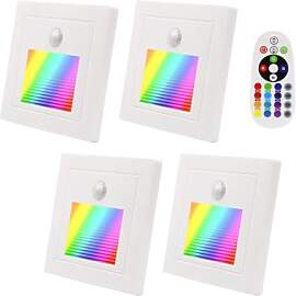 Lam(MS)pen LED RGBW Treppenlicht mit Fernbedienung 