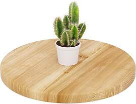 LAMO Manufaktur Holzplatte rund 40 cm aus