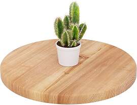LAMO Manufaktur Holzplatte rund 40 cm aus