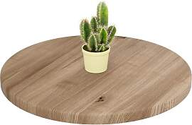 LAMO Manufaktur Holzplatte rund 50 cm aus