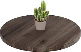 LAMO Manufaktur Holzplatte rund 50 cm aus