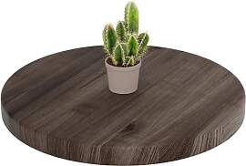 LAMO Manufaktur Holzplatte rund 50 cm aus