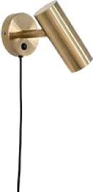 Lampe aus Messing mit Textilschnur House Nordic