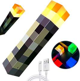 Lampe Fackel Wandlampe, 4 Farben Wall Fackel