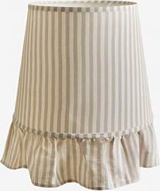 Lampenschirm Ø40 Cm Aus Gedra-baumwolle Beige