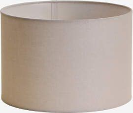 Lampenschirm Aus Arlina-stoff Helles Grau Taupe