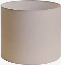 Lampenschirm Aus Arlina-stoff Helles Grau Taupe