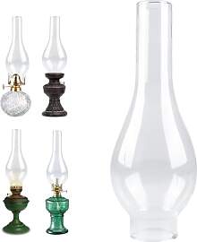 Lampenschirm aus Glas für Petroleumlampe,