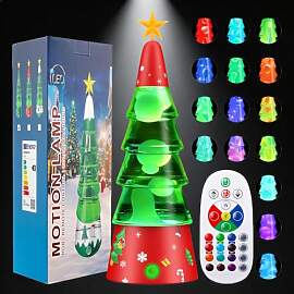 LampGreen Lavalampe,Weihnachtslampe mit