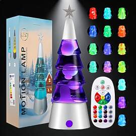 LampGreen Lavalampe,Weihnachtslampe mit