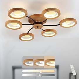 LAMPLAY Moderne LED-Deckenleuchte, Ø94cm