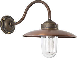Landes Wandleuchte Bronze/Kupfer mit 8W