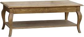 Landhaus Couchtisch geschwungene Beine