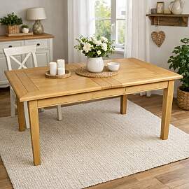 Landhaus Esstisch ausziehbar (160/220 cm),