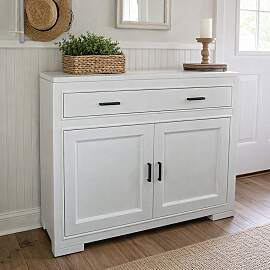 Landhaus Flur-Kommode altweiß