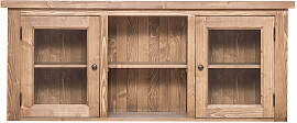 Landhaus Küchenhängeschrank mit Regal shabby